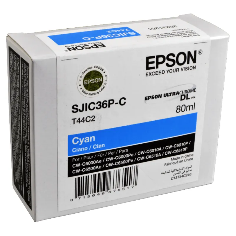 Tinta (Epson) T-44C2 CY / C13T44C240