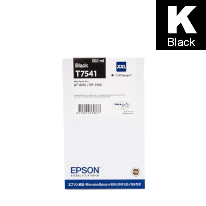 Tinta (Epson) T-7541 BK / C13T754140
