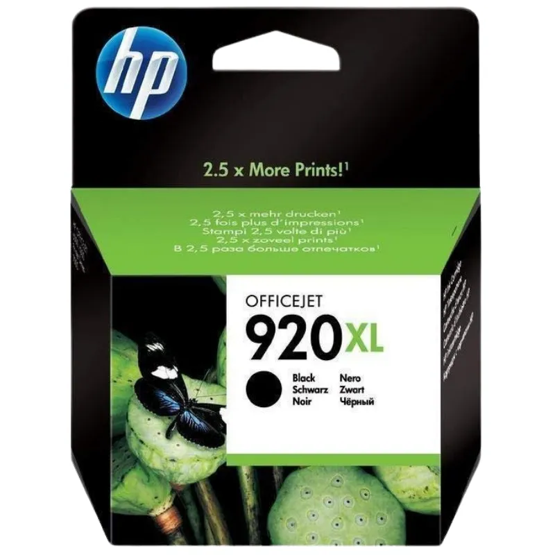 Tinta (HP) 920 BK XL / CD975AE