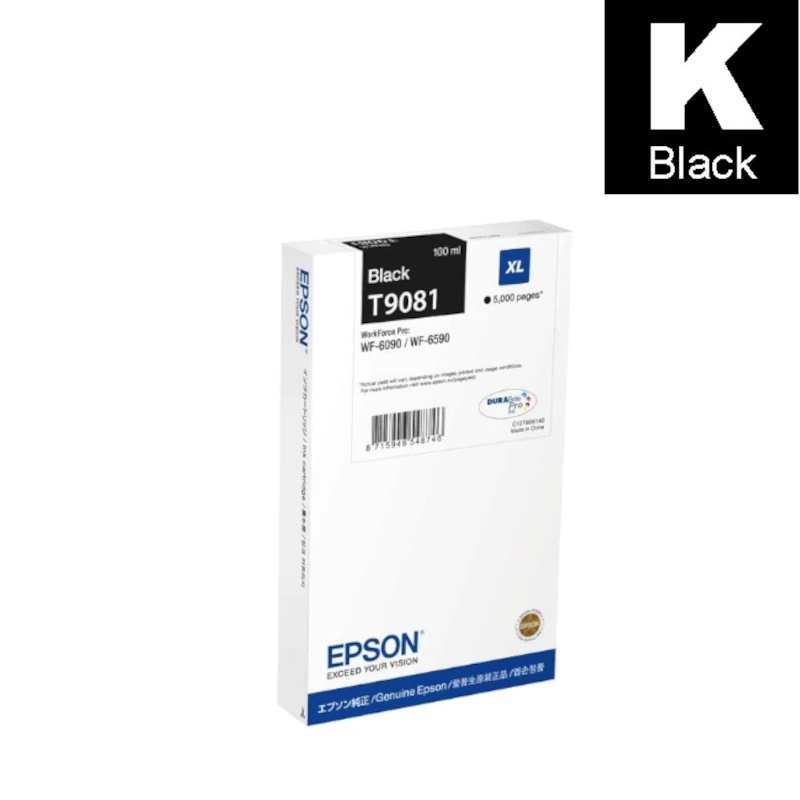 Tinta (Epson) T-9081 BK XL / C13T908140