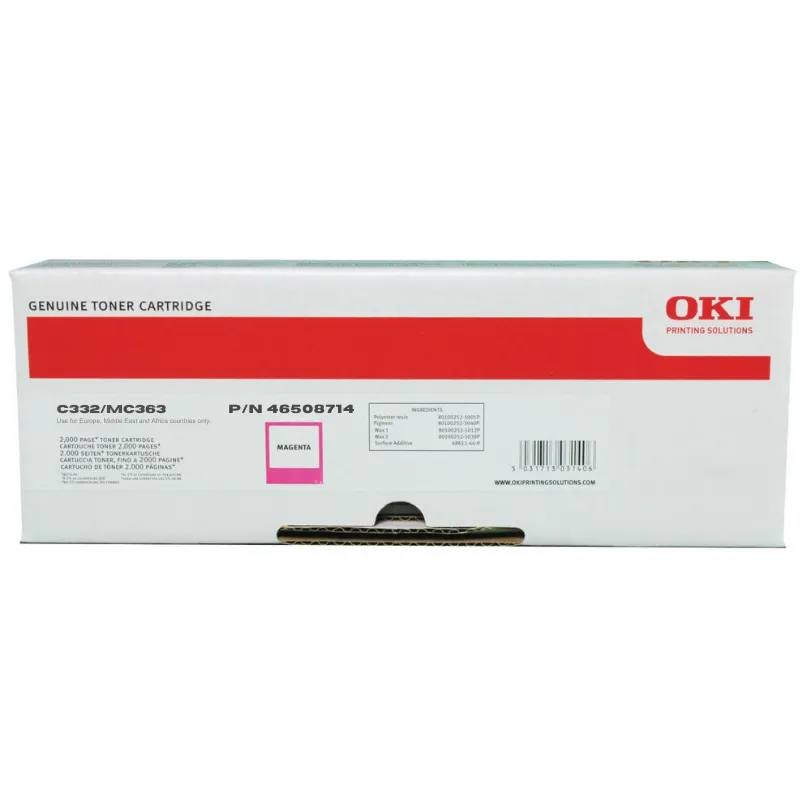 Toner (Oki) C-332 MA LY / 46508714