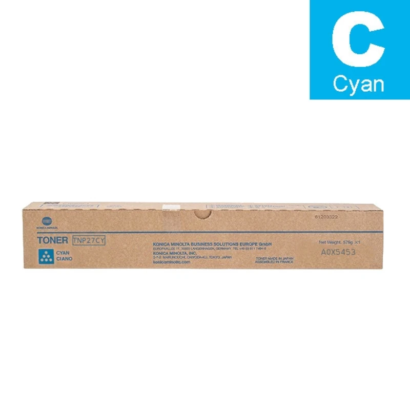 Toner (Konica Minolta) TNP-27 CY / A0X5453