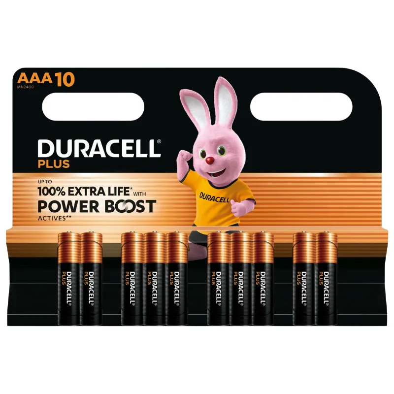 DURACELL Plus Boost AAA MN2400 10KOM