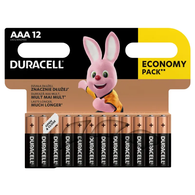 DURACELL Basic AAA MN2400 12KOM