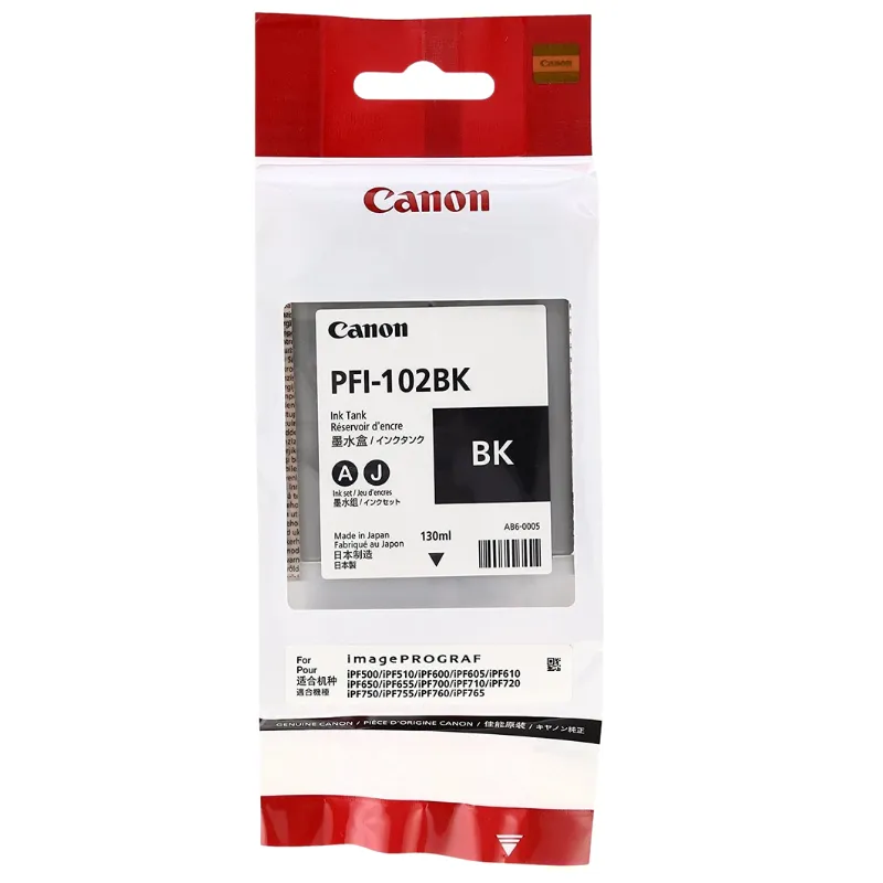 Tinta (Canon) PFI-102 BK / 0895B001