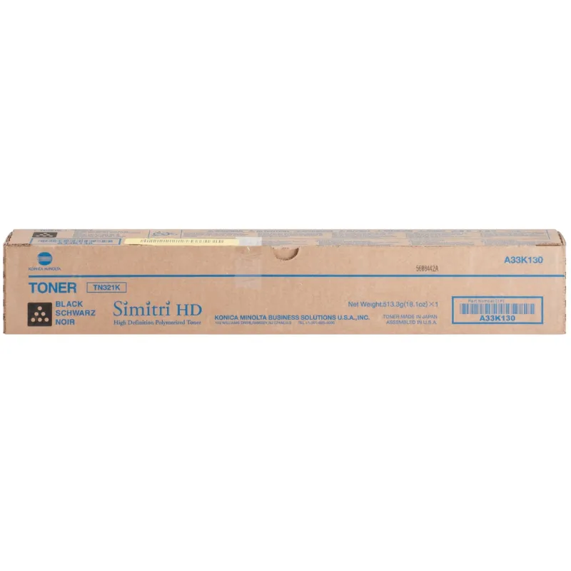 Toner (Konica Minolta) TN-321 BK / A33K150