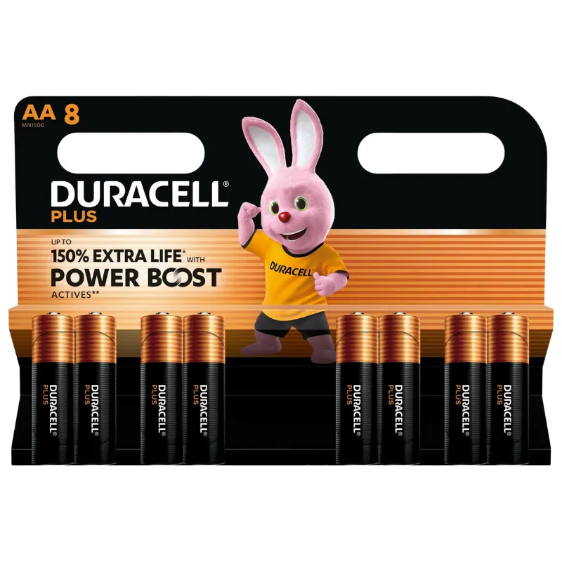 DURACELL Plus Boost AA MN1500 8KOM