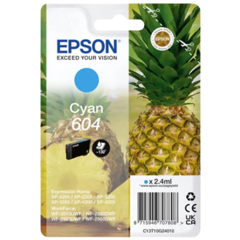 Tinta (Epson) 604 CY / C13T10G24010