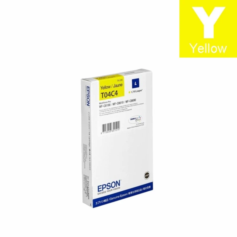 Tinta (Epson) T-04C4 YE / C13T04C440