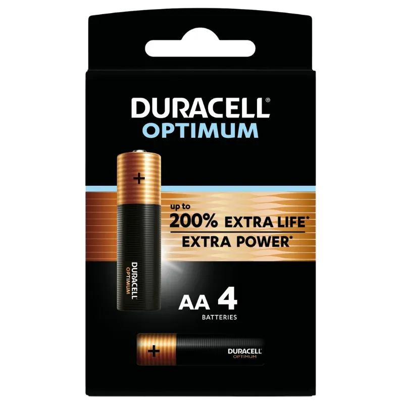 DURACELL Optimum AA MN1500 4KOM