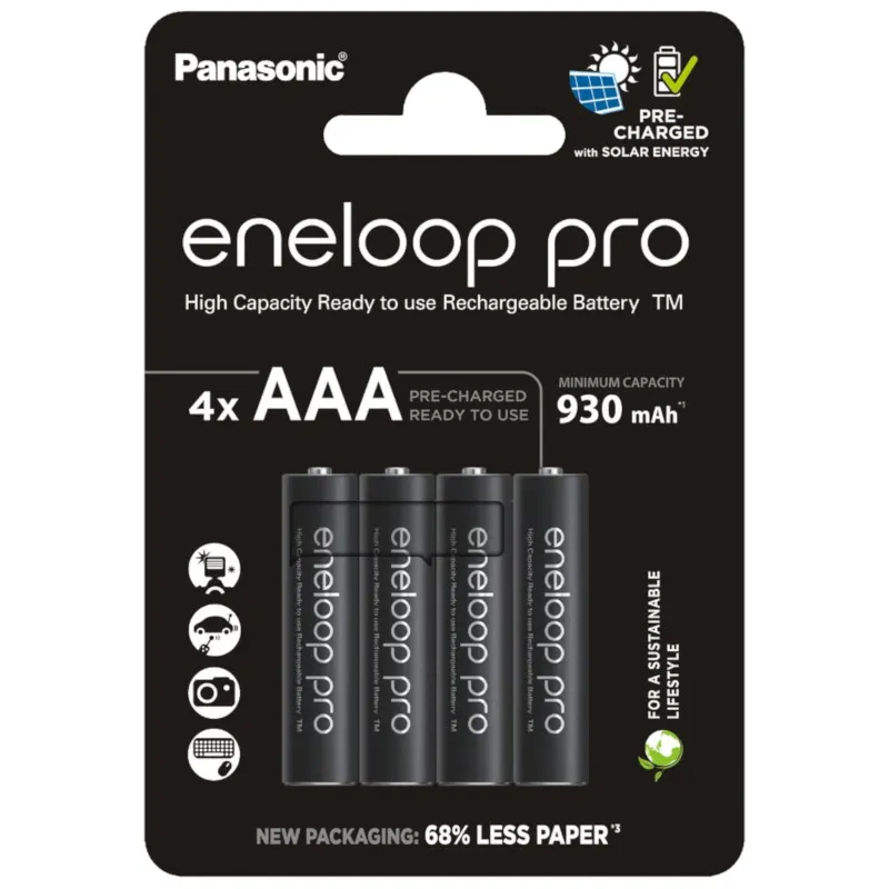 Baterija Punjiva (Panasonic) Eneloop Pro AAA | LR03 | MN2400 /4KOM
