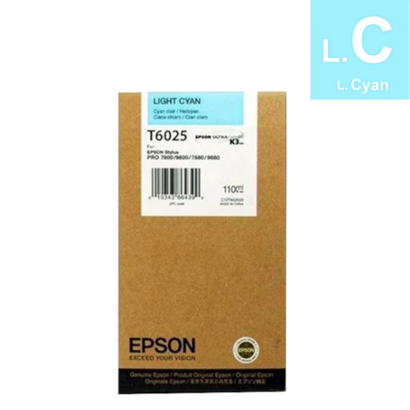 Tinta (Epson) T-6025 LCY / C13T602500