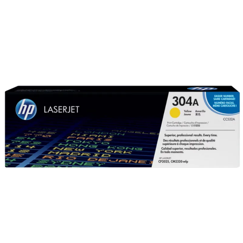 Toner (HP) CC532A YE / 304A
