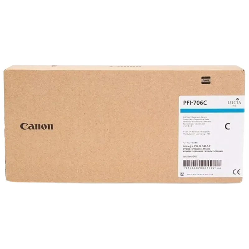 Tinta (Canon) PFI-706 CY / 6682B001