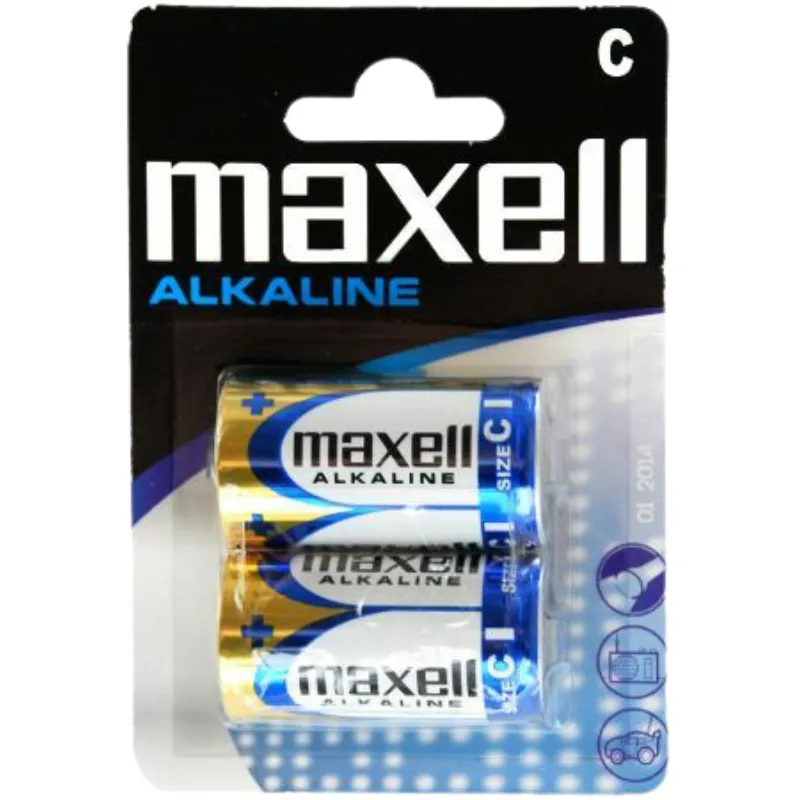 MAXELL Alkaline C LR14 2KOM