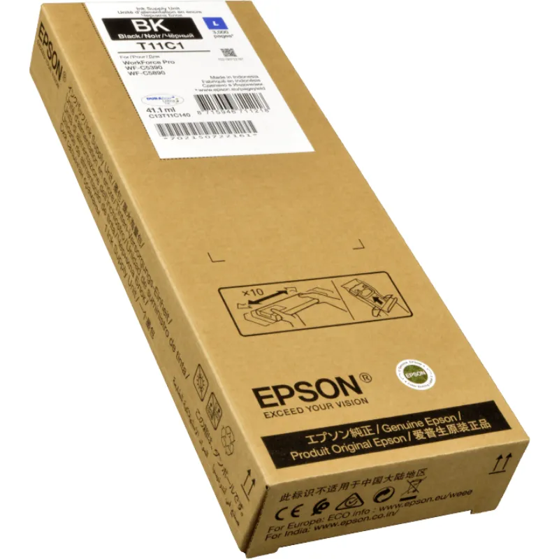 Tinta (Epson) T-11C1 BK / C13T11C140