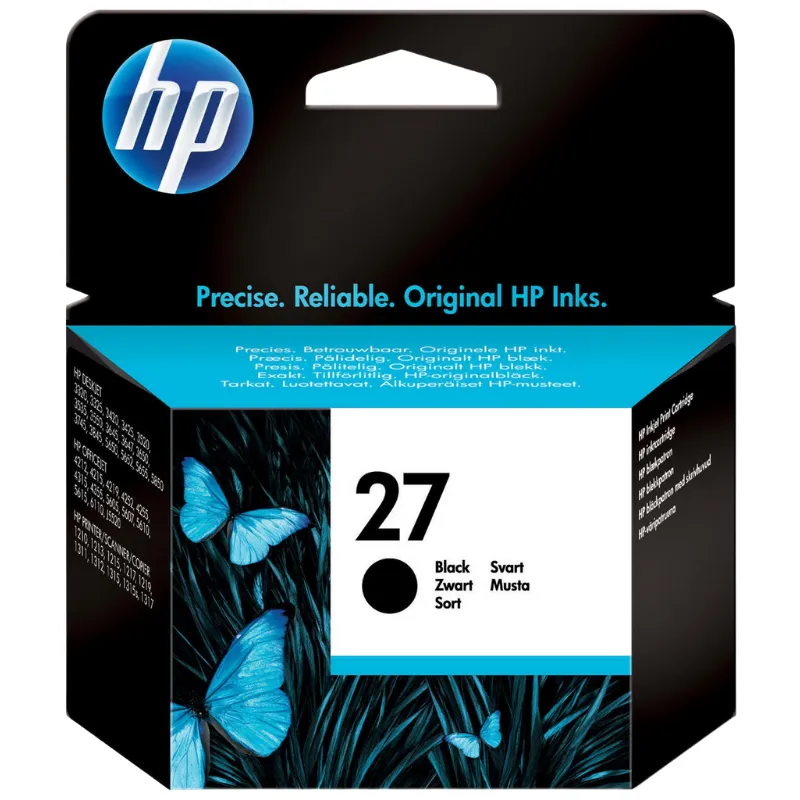 Tinta (HP) 27 BK / C8727AE