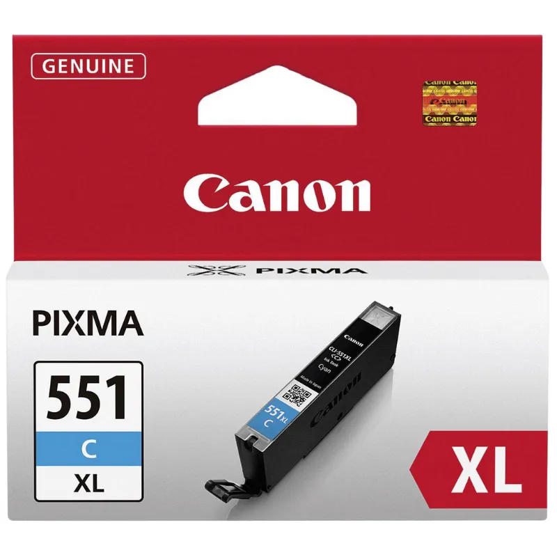 Tinta (Canon) CLI-551 CY XL / 6444B001