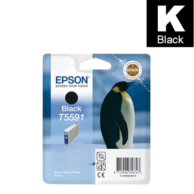 Tinta (Epson) T-5591 BK / C13T55914020