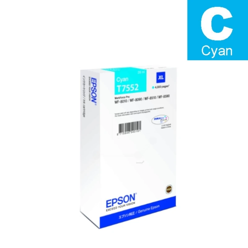 Tinta (Epson) T-7552 CY / C13T755240
