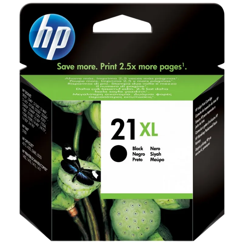 Tinta (HP) 21 BK XL / C9351CE