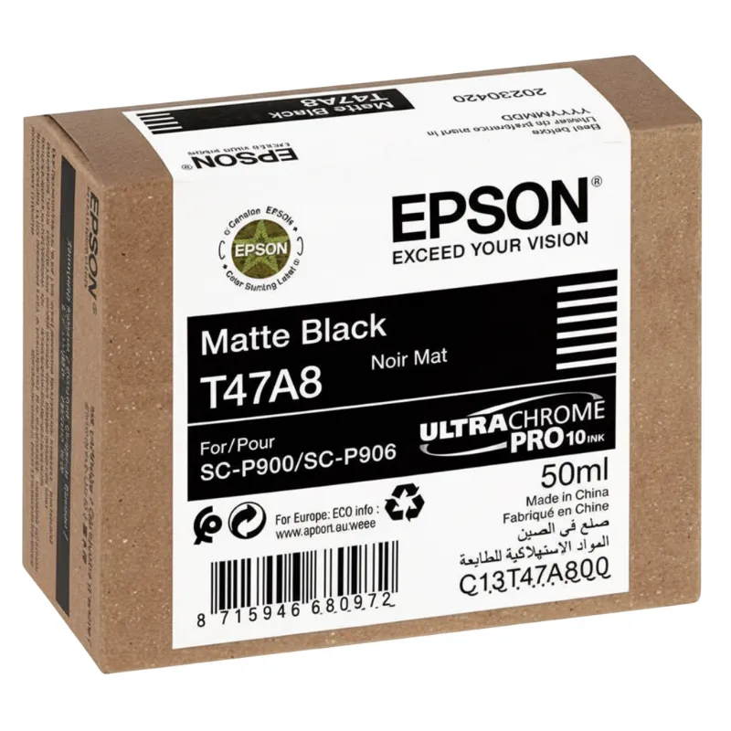 Tinta (Epson) T-47A8 MBK / C13T47A800