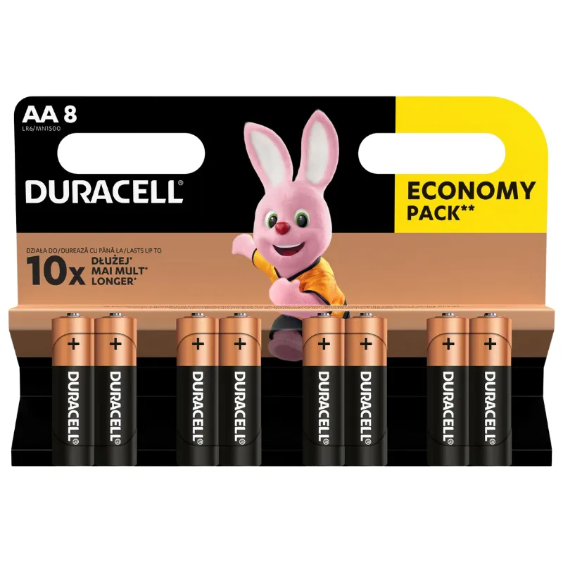 DURACELL Basic AA MN1500 8KOM