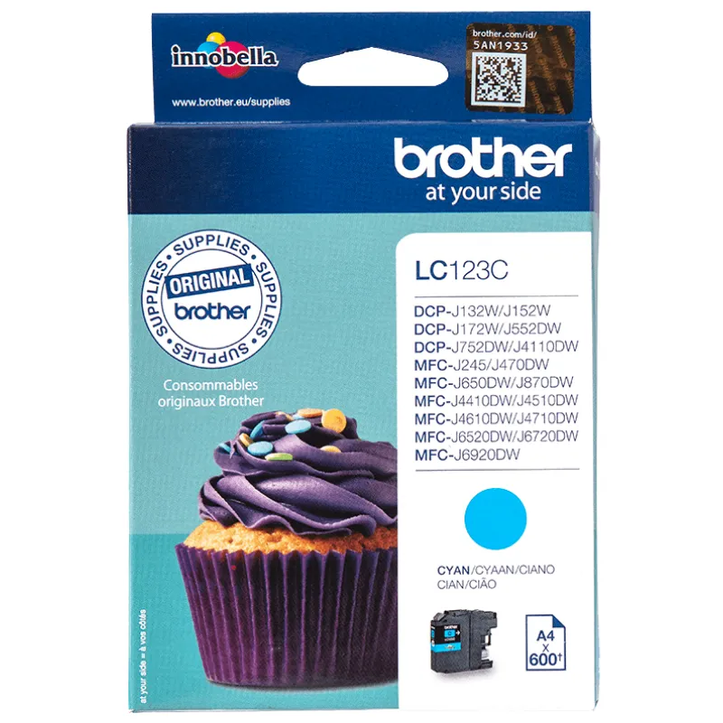 Tinta (Brother) LC-123 CY / LC123C