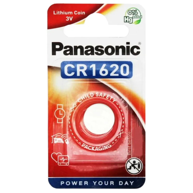 PANASONIC Lithium CR1620 1KOM