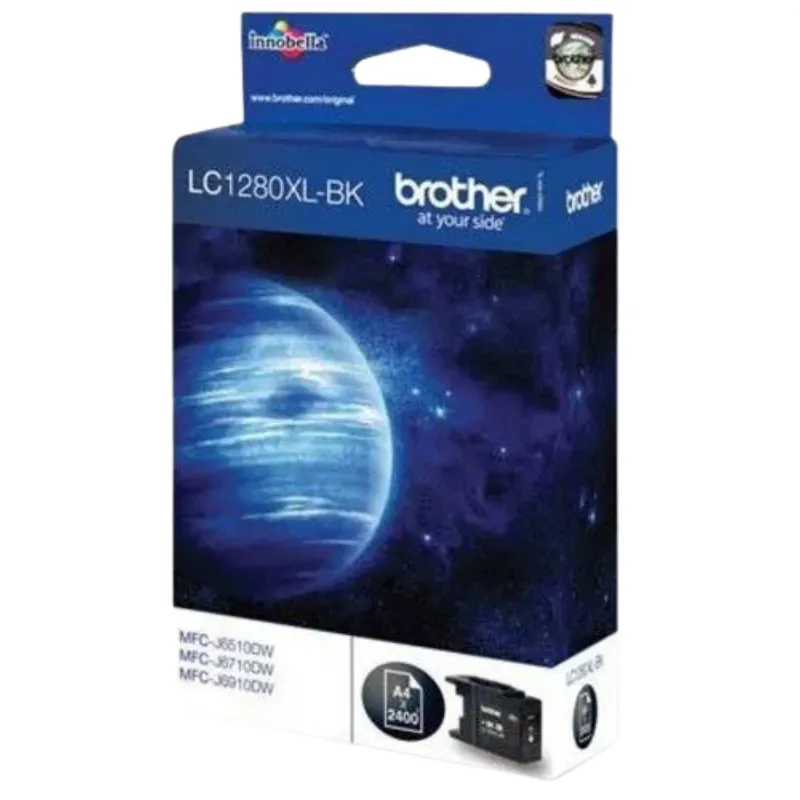Tinta (Brother) LC-1280 BK XL / LC1280XLBK Tinta (Brother) LC-1280 BK XL / LC1280XLBK