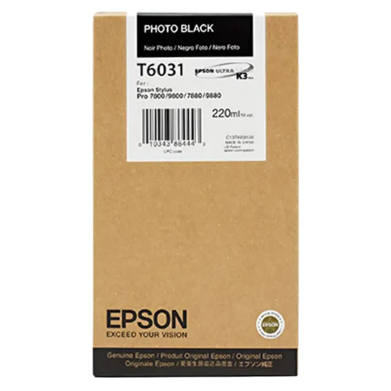 Tinta (Epson) T-6031 PBK / C13T603100
