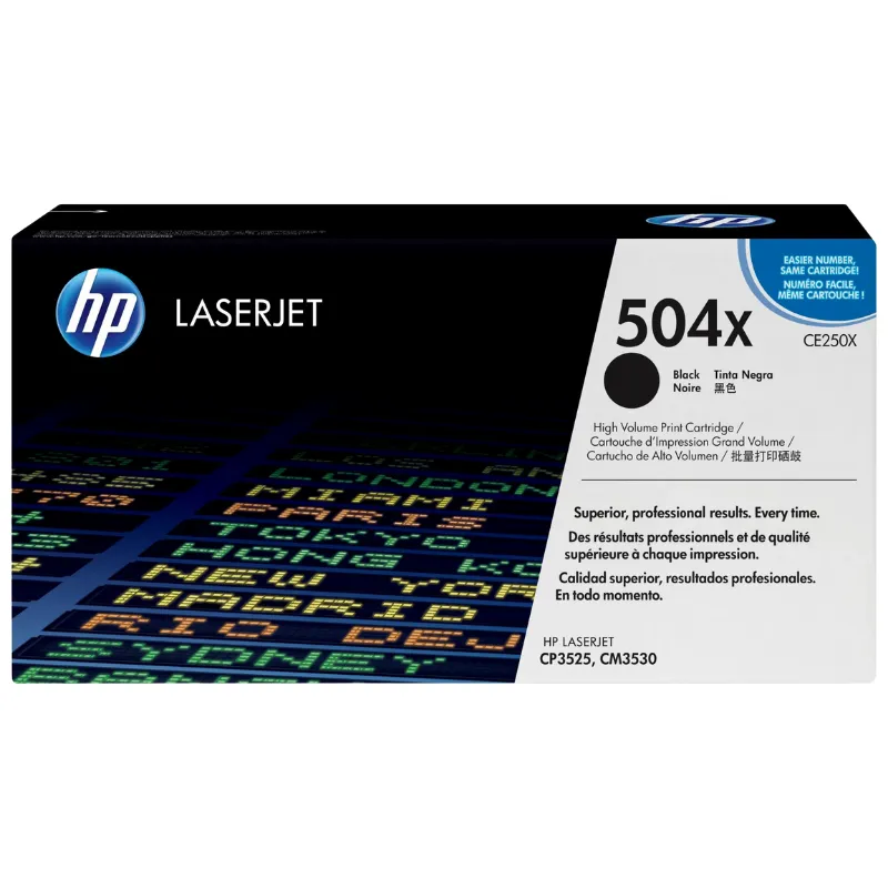 Toner (HP) CE250X BK / 504X