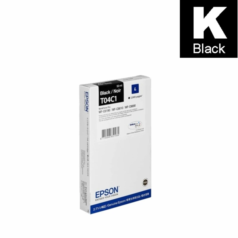 Tinta (Epson) T-04C1 BK / C13T04C140