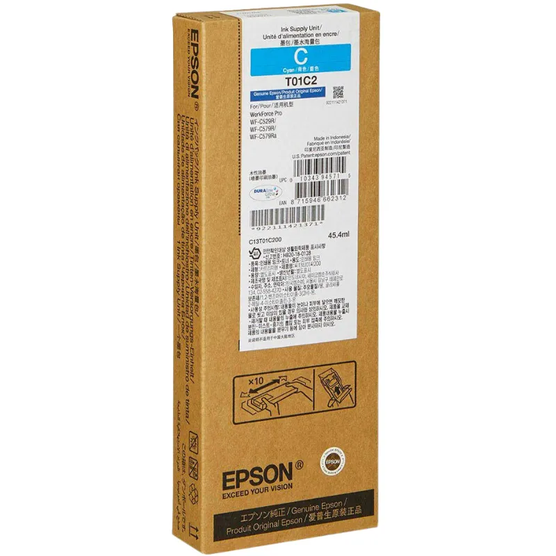 Tinta (Epson) T-01C2 CY / C13T01C200