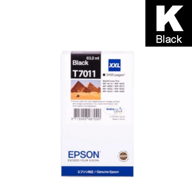 Tinta (Epson) T-7011 BK / C13T70114010