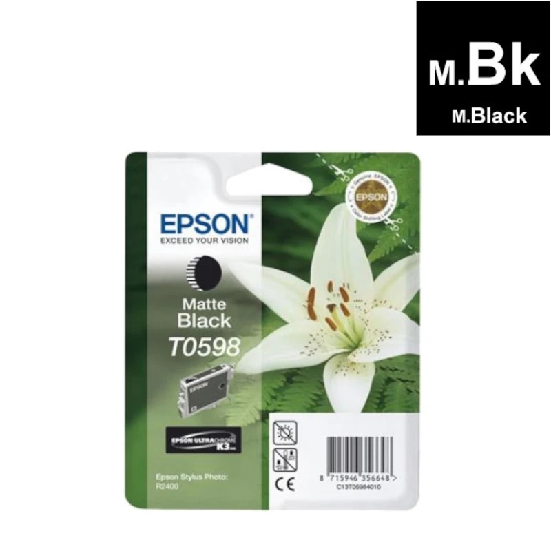 Tinta (Epson) T-0598 MBK / C13T05984010