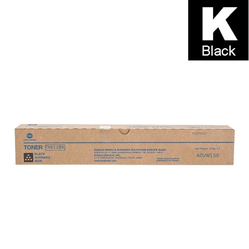 Toner (Konica Minolta) TN-612 BK / A0VW150