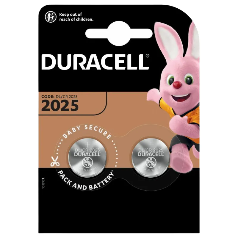 DURACELL CR2025 2KOM