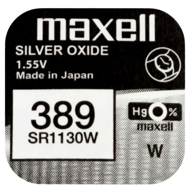 MAXELL 389 SR1130W 10KOM