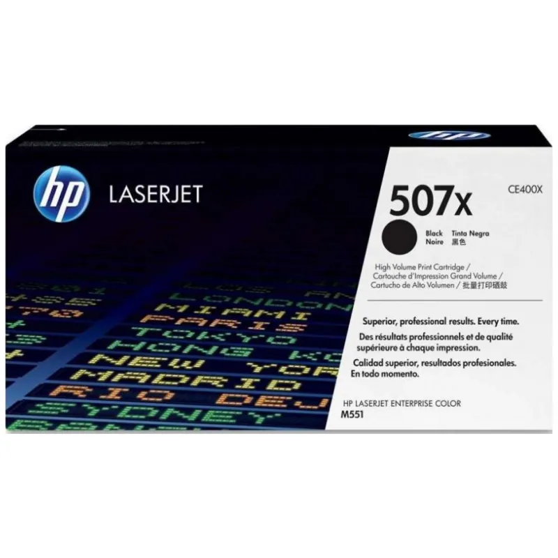 Toner (HP) CE400X BK / 507X