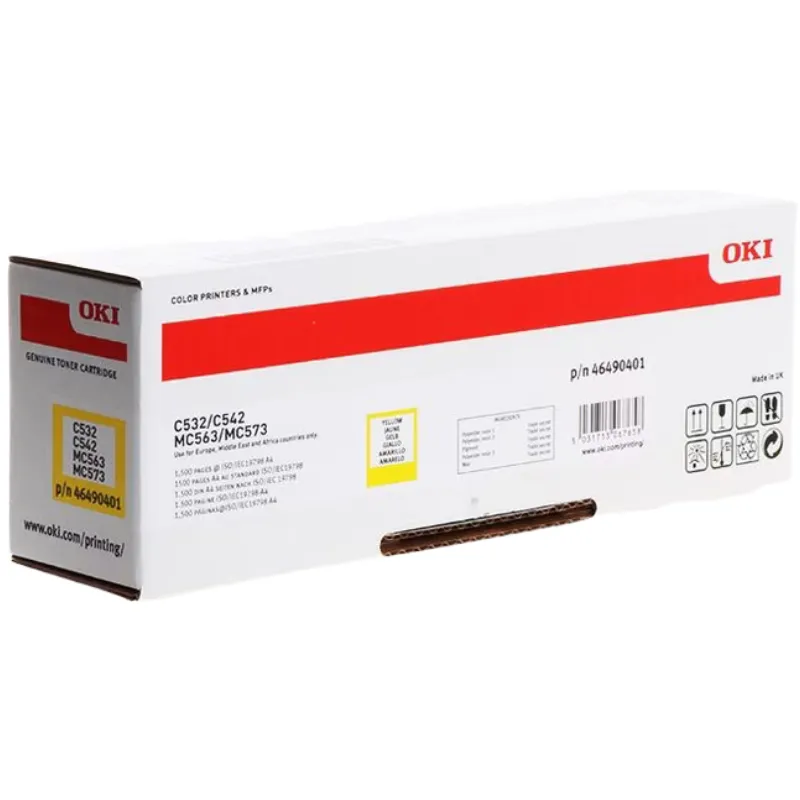 Toner (Oki) C-532 YE LY / 46490401