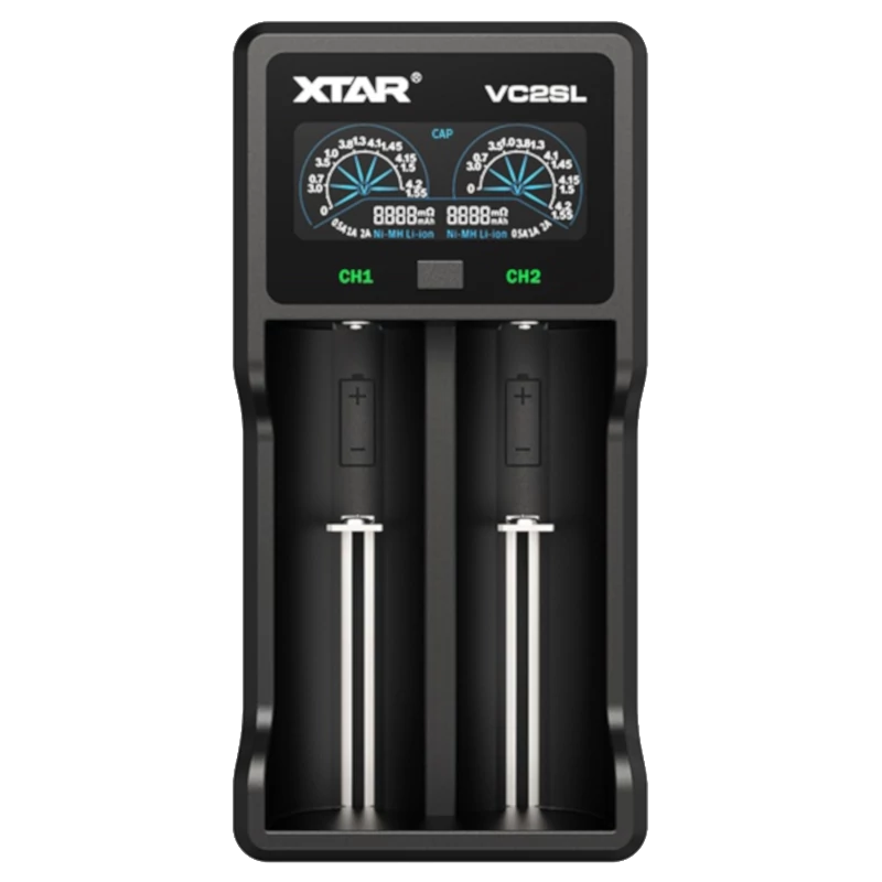 Punjač za baterije (Xtar) VC2SL 18650 | 14500 | 21700 USB-C