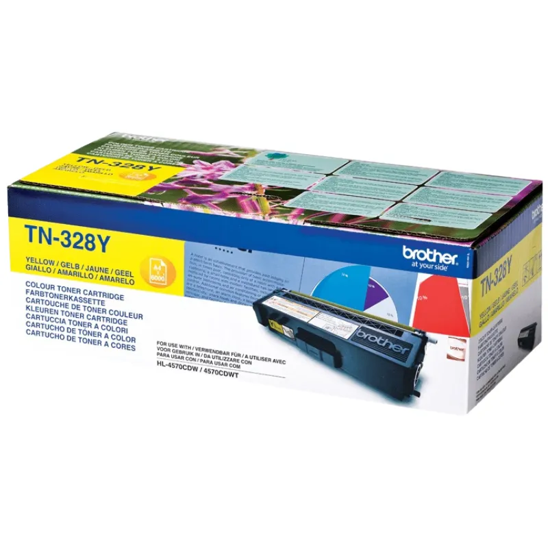 Toner (Brother) TN-328 YE / TN328Y