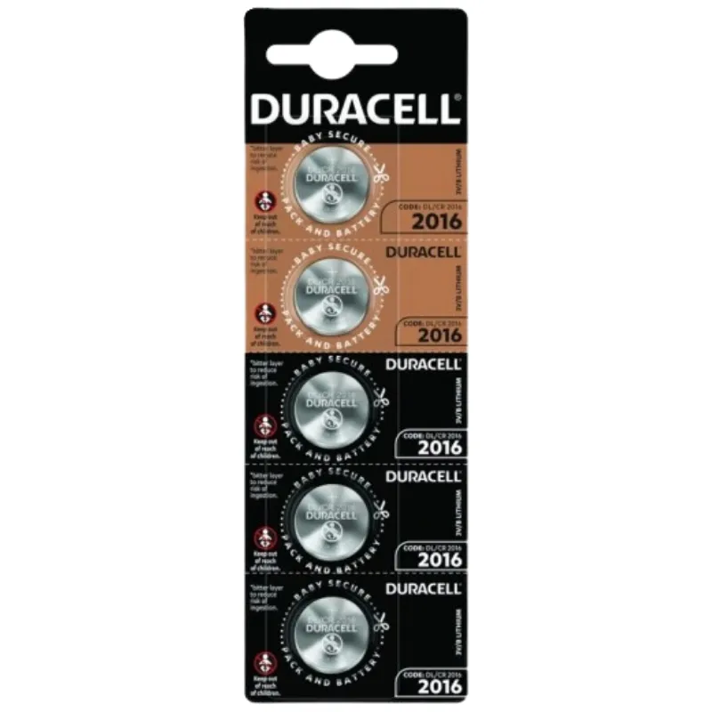 DURACELL Lithium CR2016 5KOM