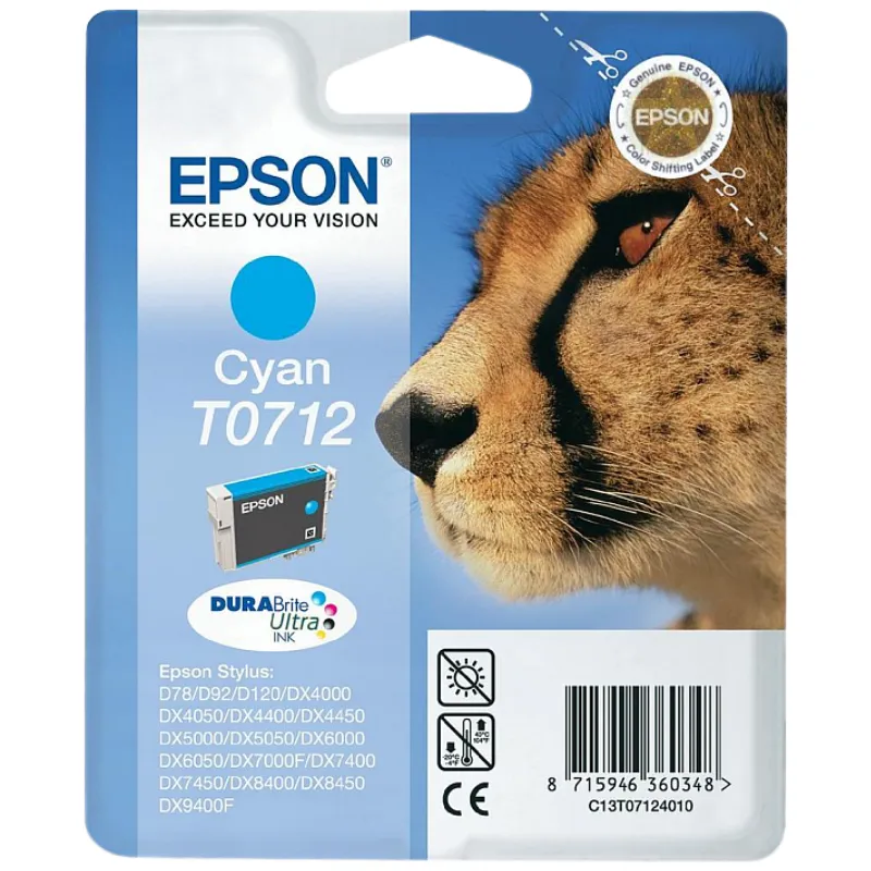 Tinta (Epson) T-0712 CY / C13T07124012