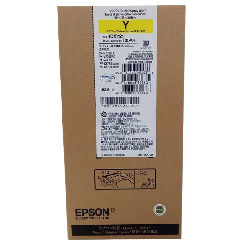 Tinta (Epson) T-05A4 YE / C13T05A400
