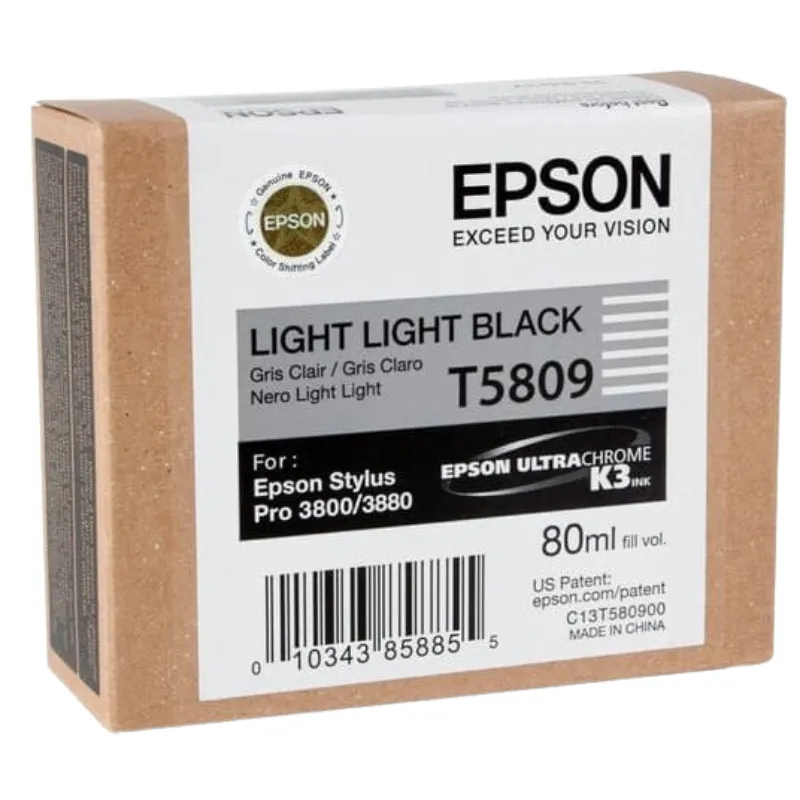 Tinta (Epson) T-5809 LLBK / C13T580900