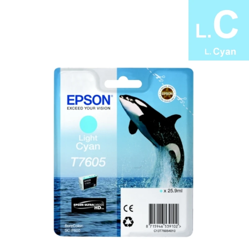 Tinta (Epson) T-7605 LCY / C13T76054010