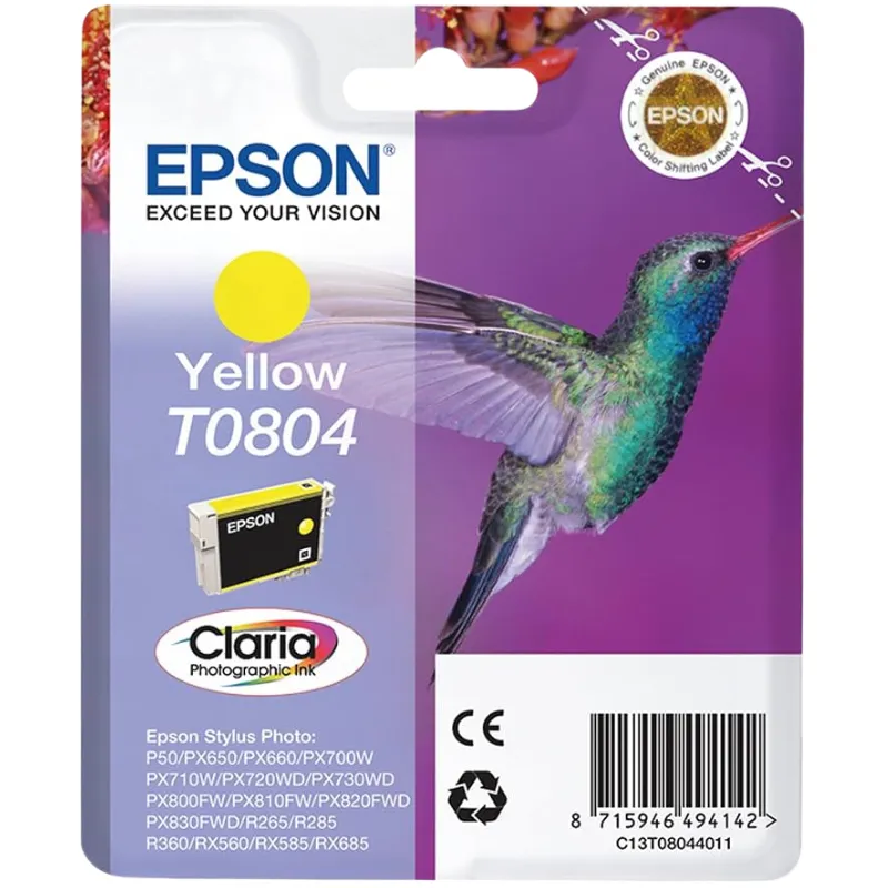 Tinta (Epson) T-0804 YE / C13T08044011