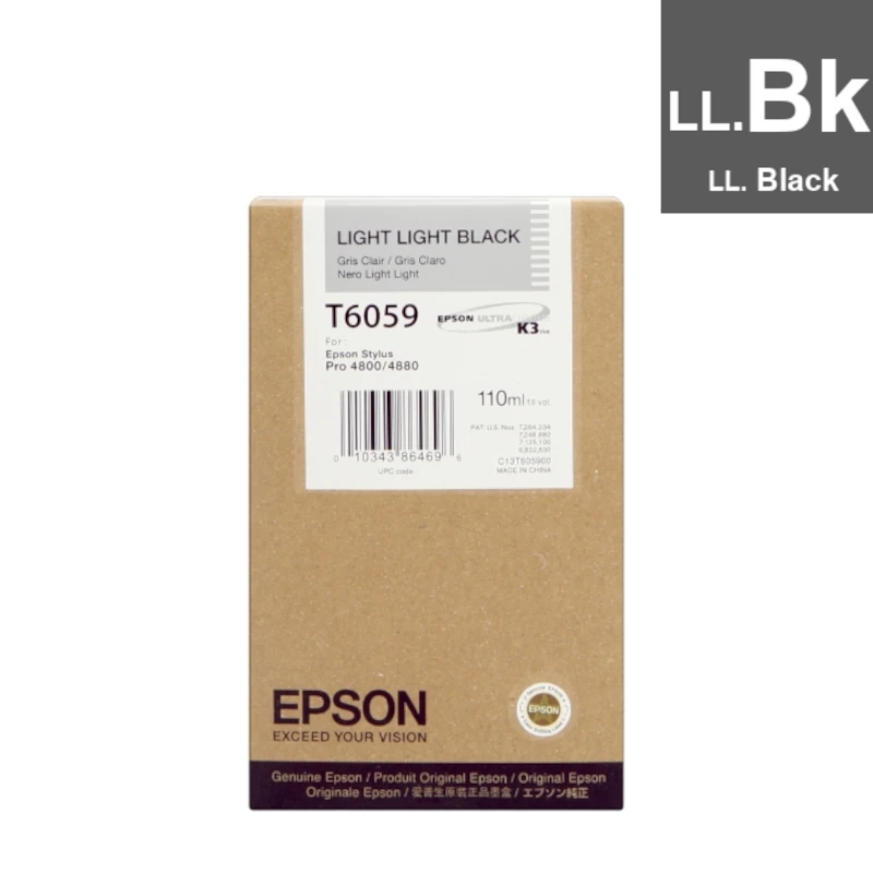 Tinta (Epson) T-6059 LLBK / C13T605900